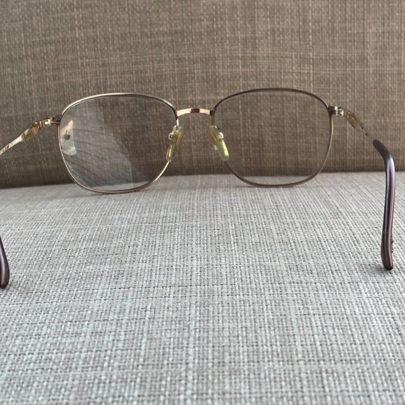 Laura Ashley Ladies Eyeglasses Frame TOPAZ Gold Tone Glasses 55[]18 135 - Picture 10 of 12